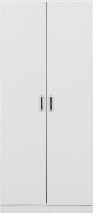 Dakota 2 Door Wardrobe - White