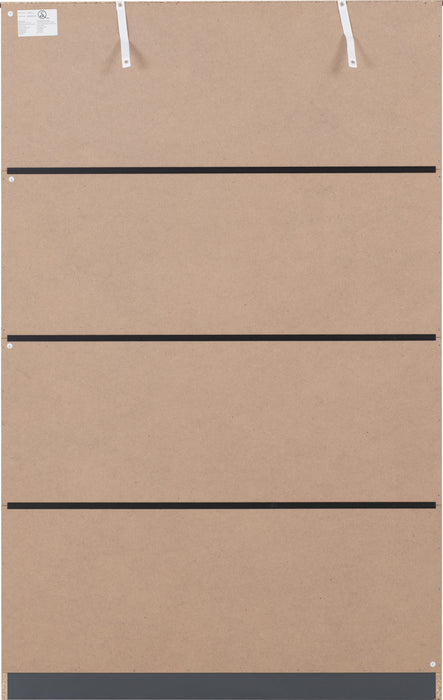 Dakota 3 Door Wardrobe - Dark Grey