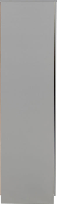 Dakota 3 Door Wardrobe - Light Grey