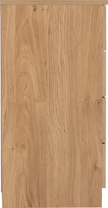 Dakota 4 Drawer Chest - Oak Effect