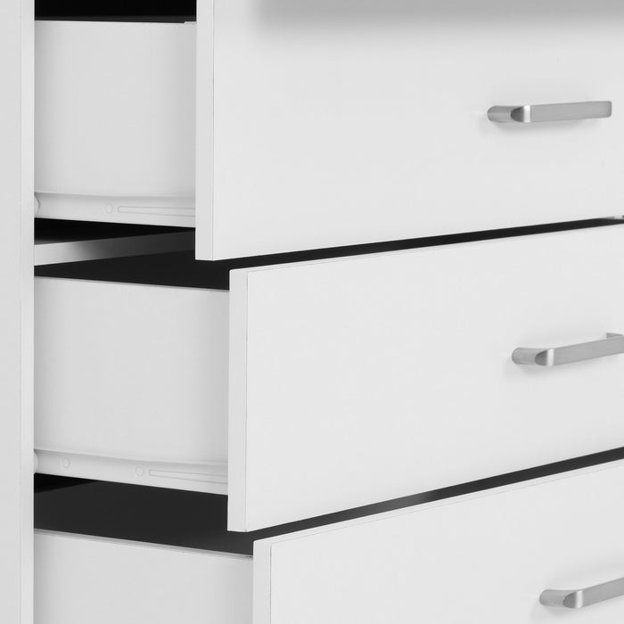 Dakota 4 Drawer Chest - White