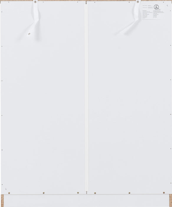 Dakota 5 Drawer Chest - White