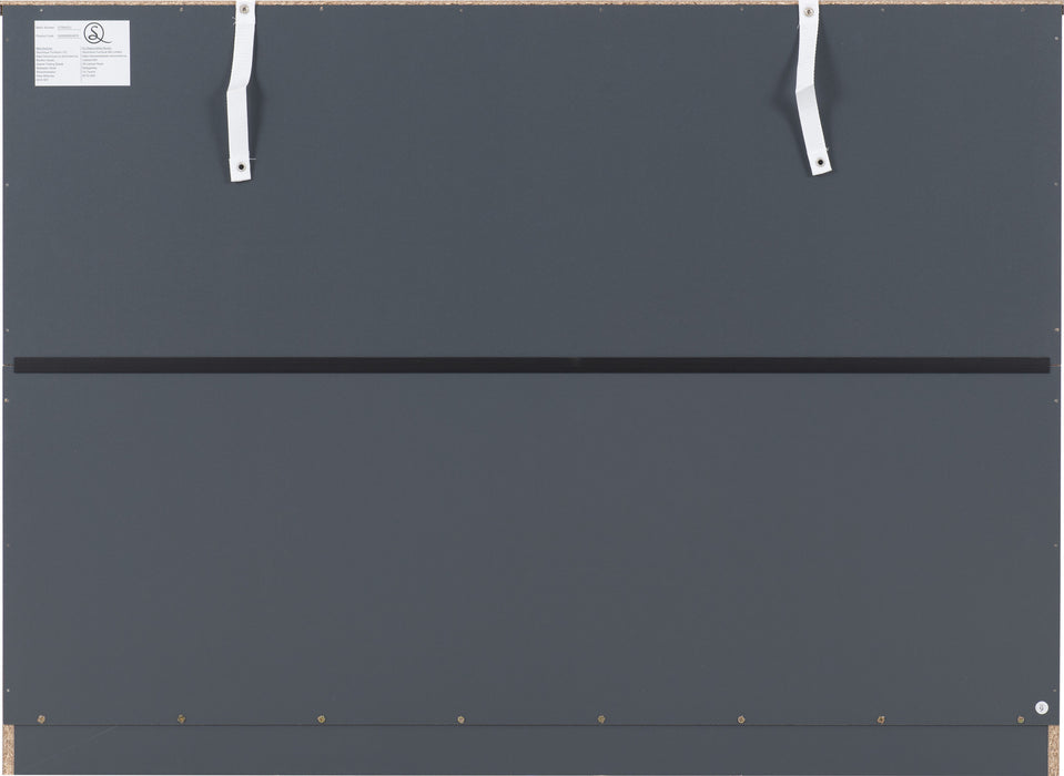 Dakota 6 Drawer Chest - Dark Grey