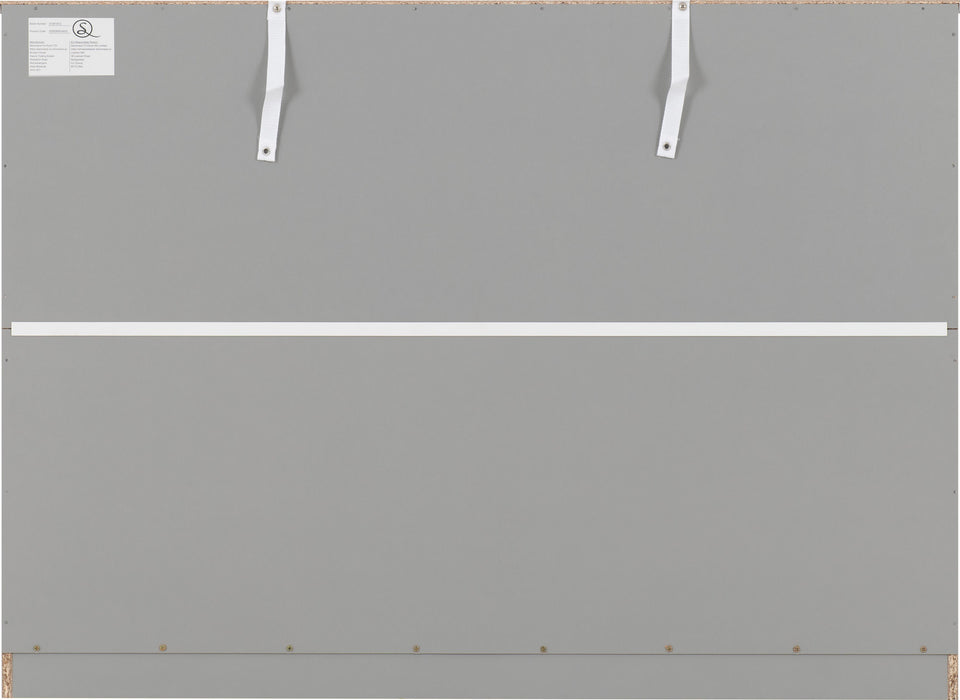 Dakota 6 Drawer Chest - Light Grey