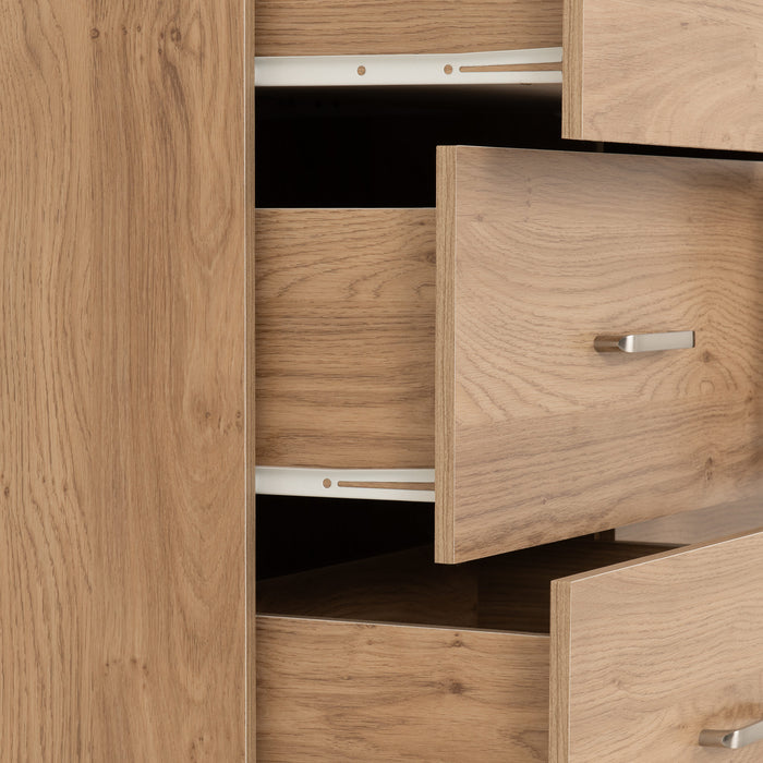 Dakota 6 Drawer Chest - Oak Effect