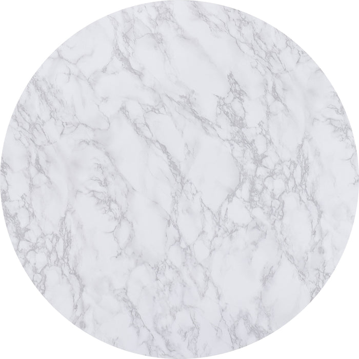 Dallas Round Marble Top Coffee Table Set