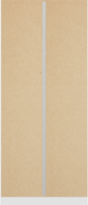 Denver 2 Door Pink Gloss And White Wardrobe