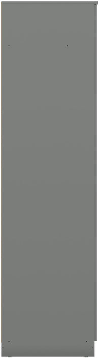 Denver 3 Door Wardrobe - Grey Gloss
