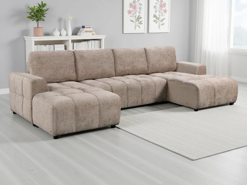 Shanghai Luxury U Shape Corner Sofabed