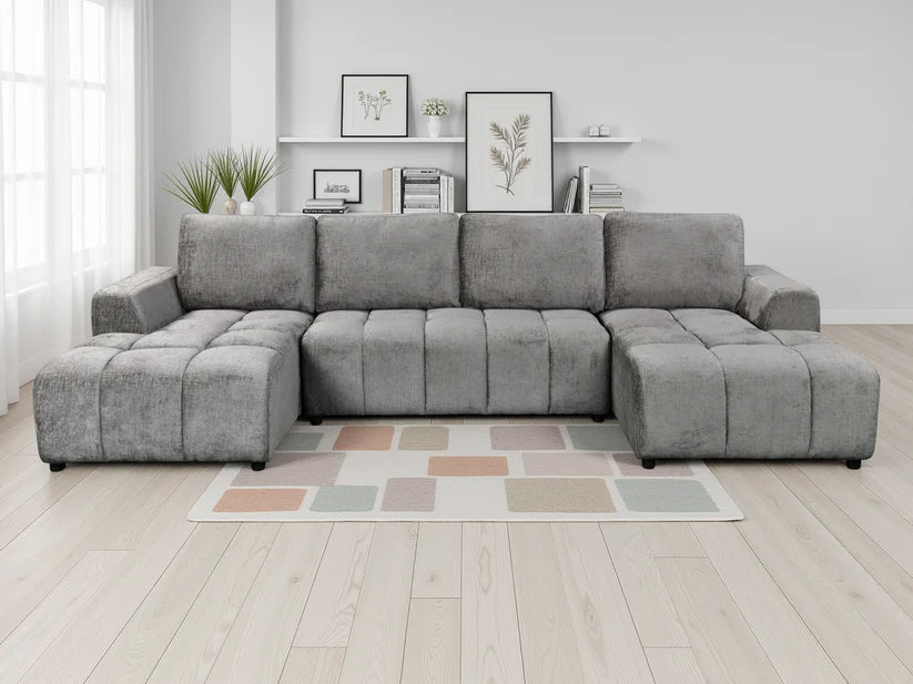 Shanghai Luxury U Shape Corner Sofabed