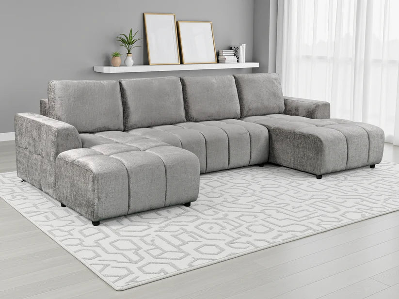 Shanghai Luxury U Shape Corner Sofabed