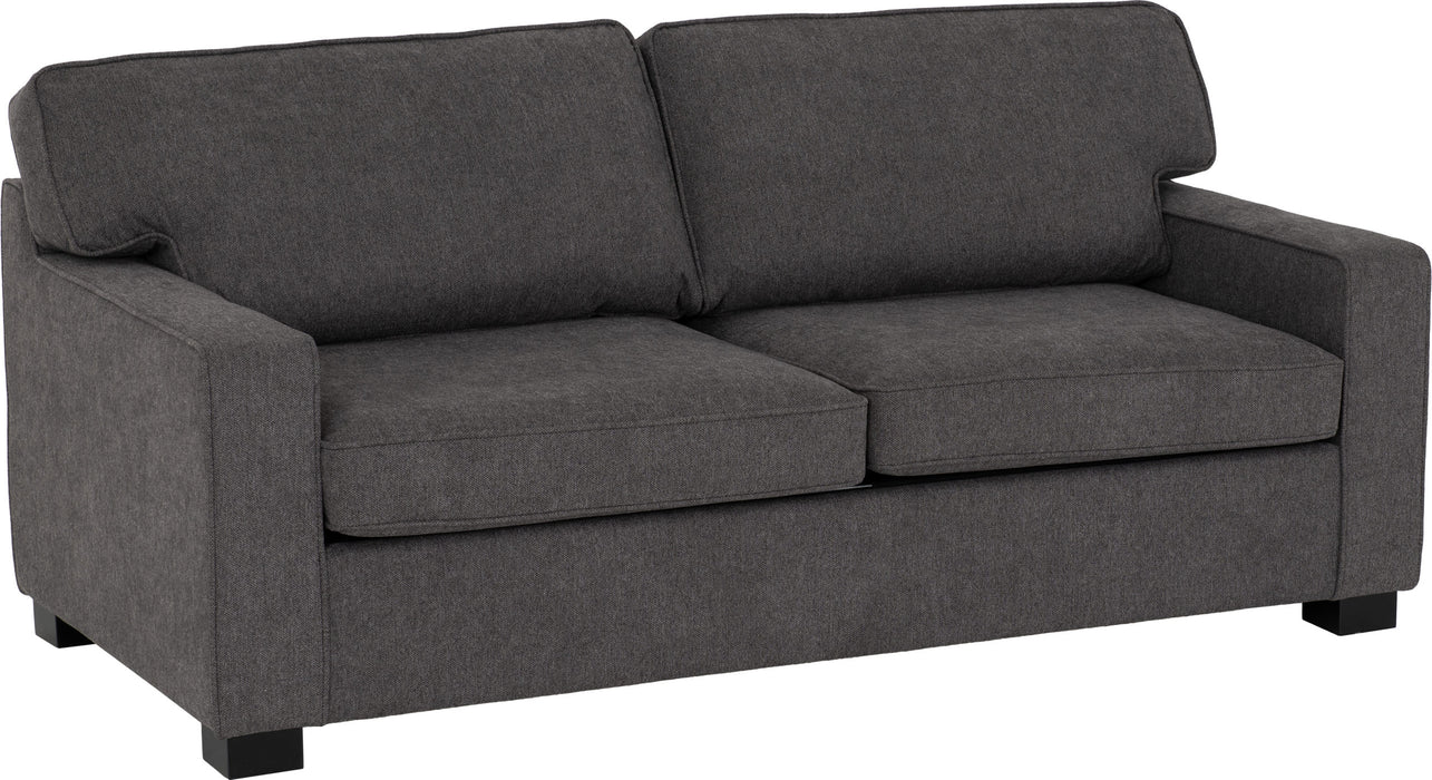 Eton Sofa Bed, Dark Grey Fabric with Mattress