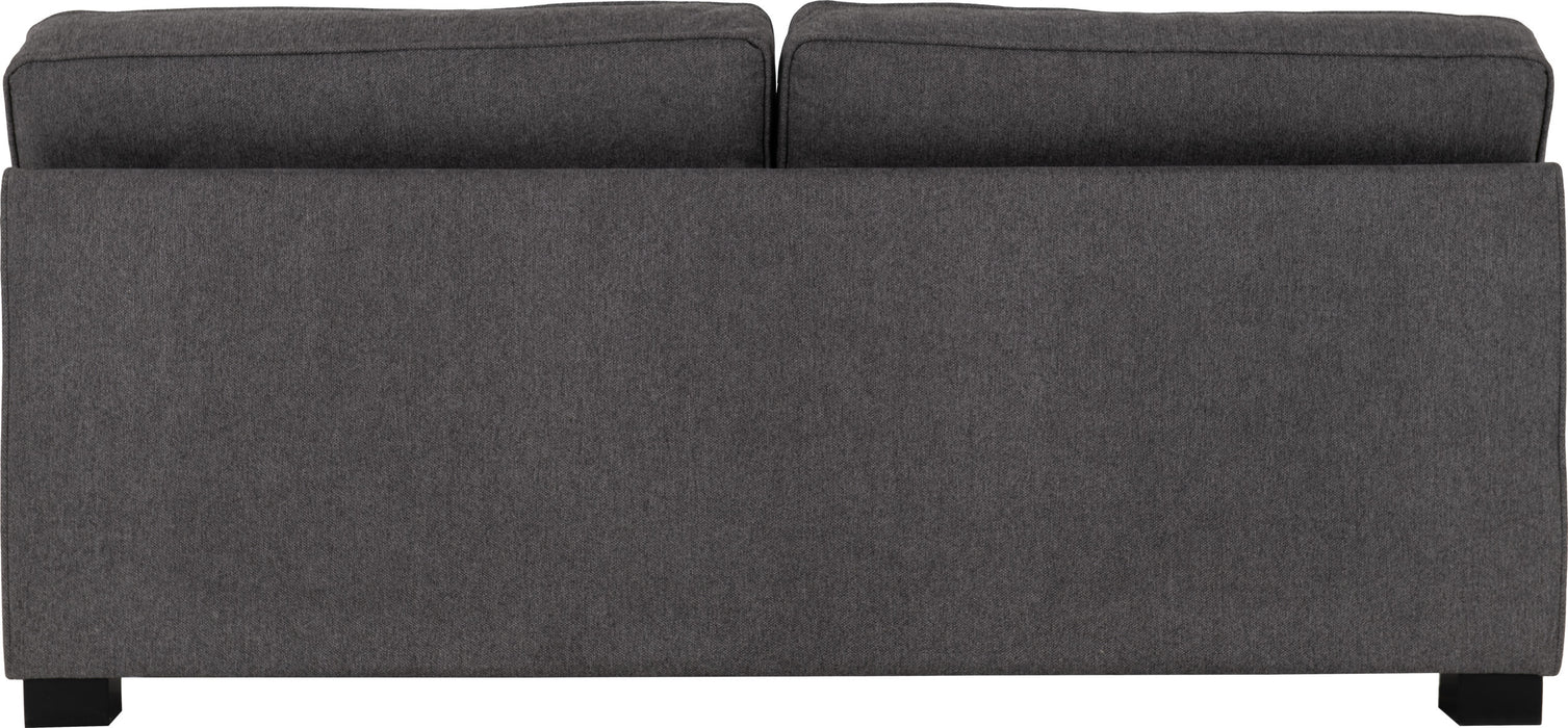 Eton Sofa Bed, Dark Grey Fabric with Mattress