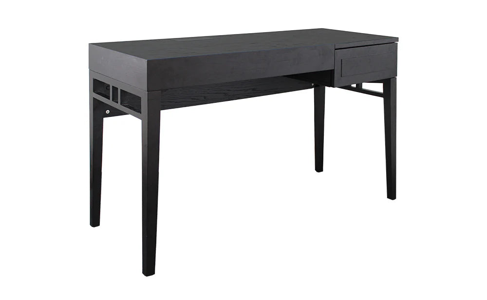 Elsa Desk - Black Oak-Cheshire Furniture Outlet