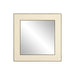Hampton Mirror | Small Square | Ivory Shagreen-Cheshire Furniture Outlet