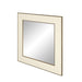 Hampton Mirror | Small Square | Ivory Shagreen-Cheshire Furniture Outlet