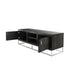 Hampton TV Unit | Black Shagreen-Cheshire Furniture Outlet