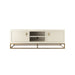 Hampton TV Unit | Ivory Shagreen-Cheshire Furniture Outlet