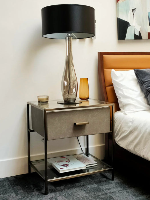 Oxford Bedside Table-Cheshire Furniture Outlet