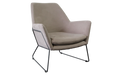 Delilah Armchair - Grey Velvet-Cheshire Furniture Outlet