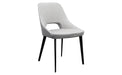Set of 2 Sylvia Dining Chairs - Grey-Cheshire Furniture Outlet