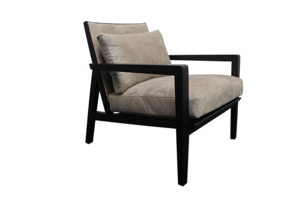 Mischa Armchair - Pebble-Cheshire Furniture Outlet