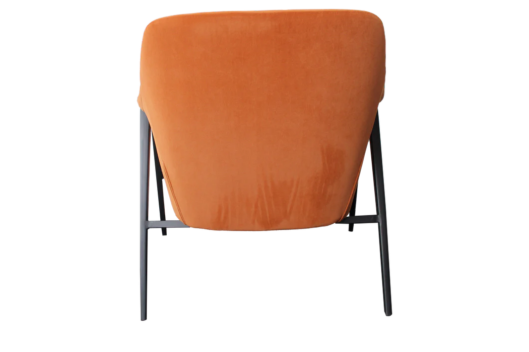 Tennyson Armchair - Sunburst Orange-Cheshire Furniture Outlet