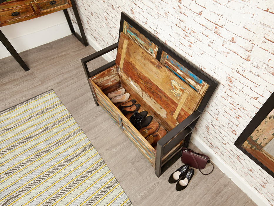 Urban Chic Storage Monks Bench (with shoe storage)