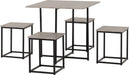 sonoma oak stowaway dining set 