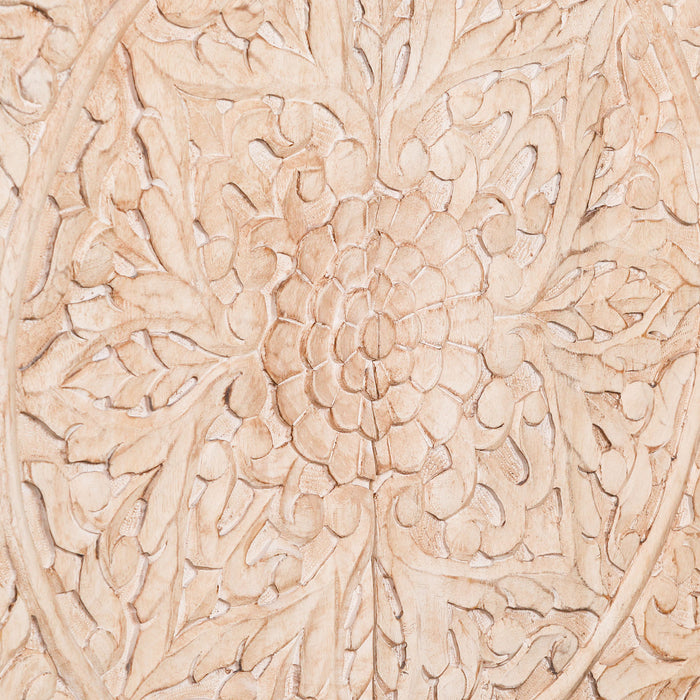 Ornate Wooden 2 Door Cupboard