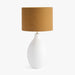 Lamp – Large Round Gesso-Cheshire Furniture Outlet