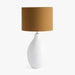 Lamp – Large Round Gesso-Cheshire Furniture Outlet