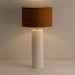 Lamp – Large Ribbed Gesso-Cheshire Furniture Outlet