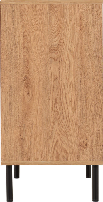 Leon 3 Drawer Chest - Medium Oak