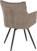 Lewis Carver Swivel Chair fawn fabric