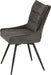 Lewis Carver Swivel Chair grey fabric