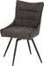 Lewis Carver Swivel Chair grey fabric