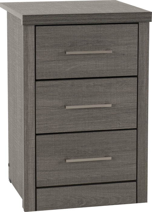 Lisbon 3 Drawer Bedside Chest
