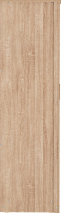 Lisbon 4 Door Wardrobe - Light Oak Effect
