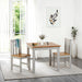 ludlow dining set grey and oak 