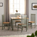 green oak dining set 