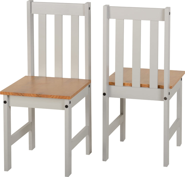 ludlow dining set grey and oak 