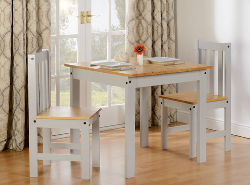 ludlow dining set grey and oak small