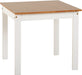 white and oak ludlow small dining table