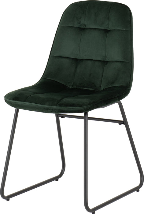 emerald green dining chair