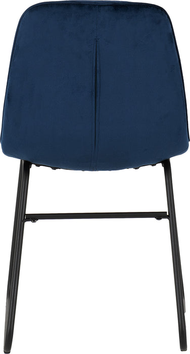 blue sapphire dining chair