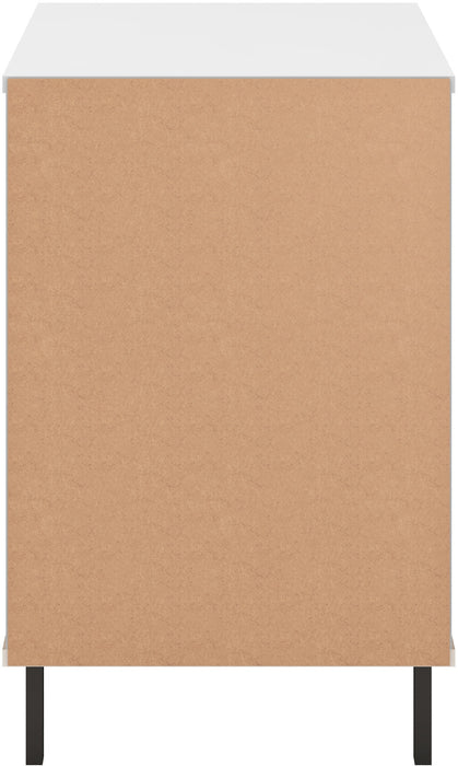 Madrid 3 Drawer Bedside Table