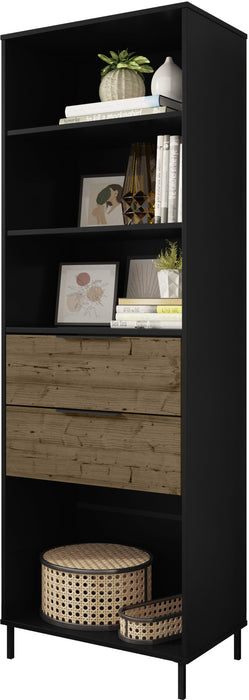 Madrid Wooden Bookcase, Black