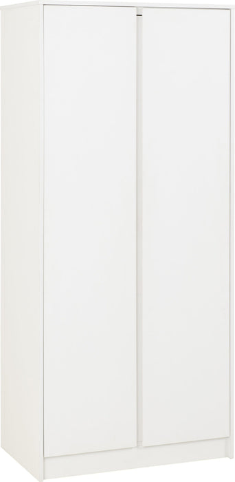 Malvern 2 Door Wardrobe Bedroom Set - White