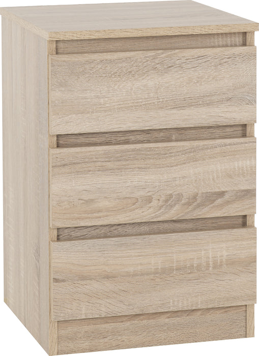 Malvern 2 Door Wardrobe Bedroom Set - Sonoma Oak Effect